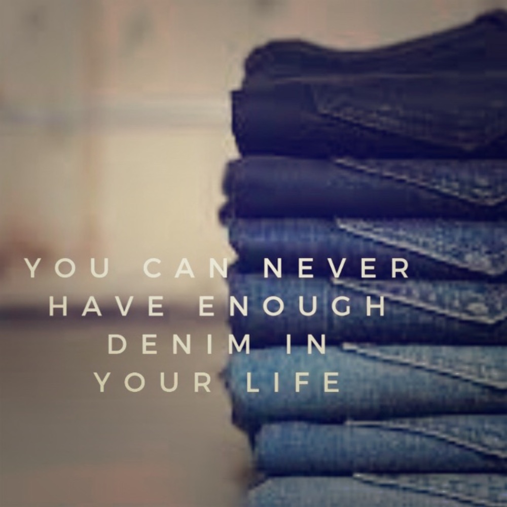 Lots of denim to come